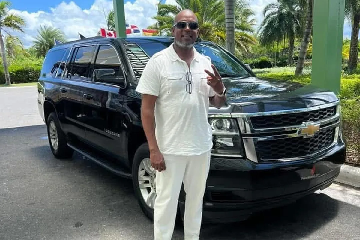 Private Punta Cana airport transportation with a black Chevrolet Suburban SUV