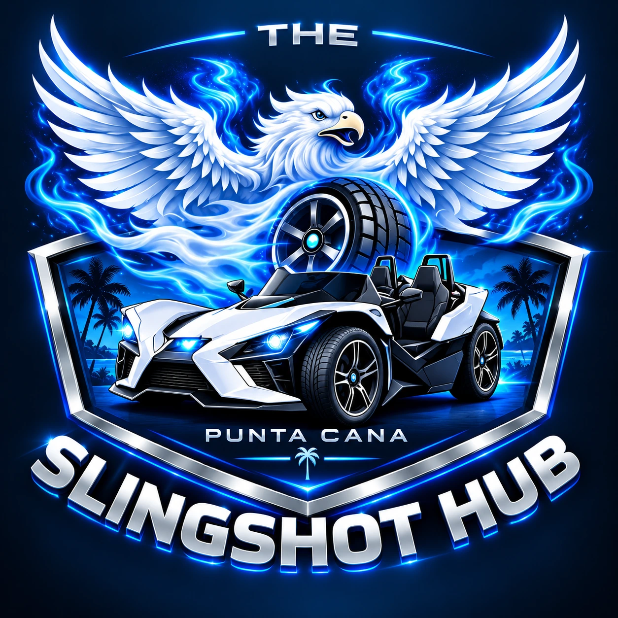 Punta Cana Slingshot Hub official logo